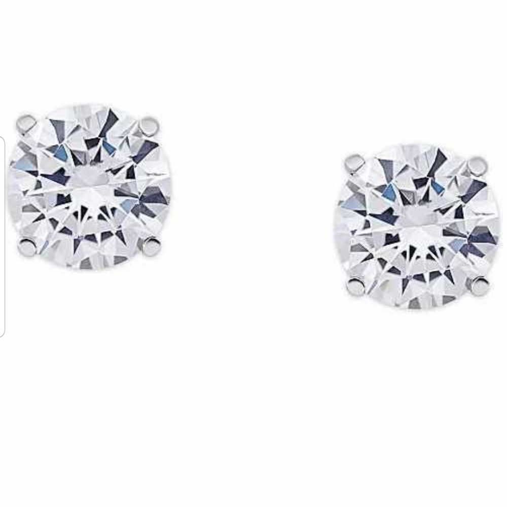 New Macy's Cubic Zirconia Earrings